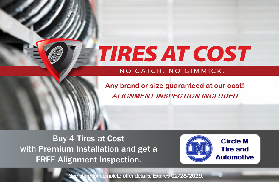 July Special Offer - Circle M Tire & Automotive